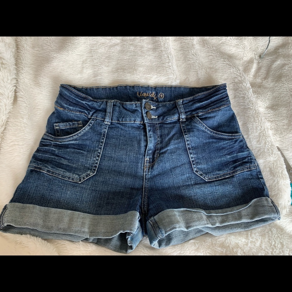 Liquid x Jean Shorts (Size 9)